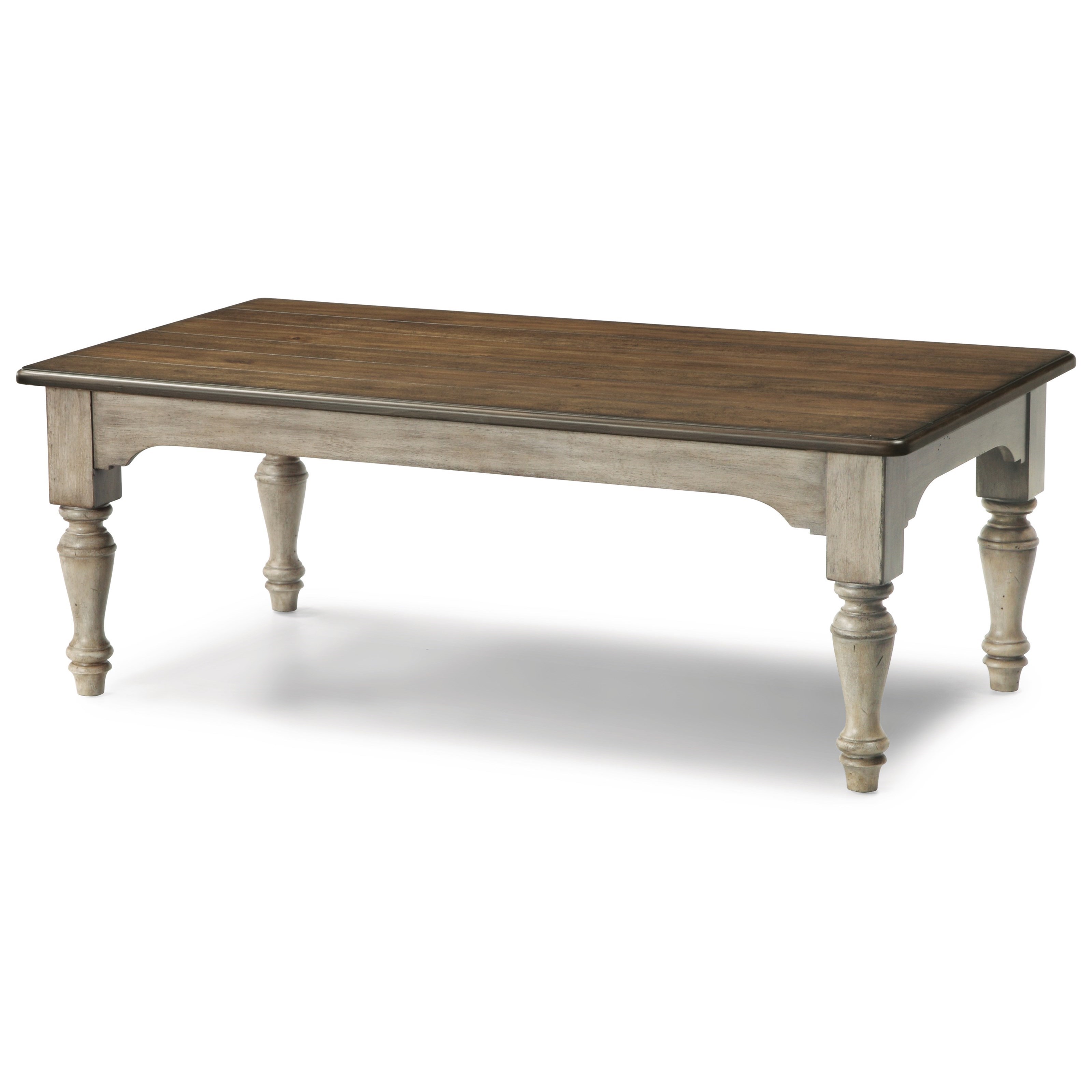 Flexsteel Wynwood Collection PlymouthRectangular Cocktail Table